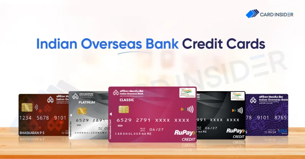 Indian Overseas Bank Credit Cards