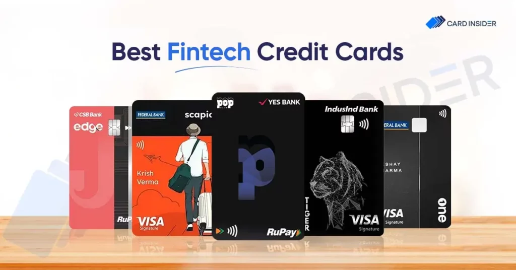 Best Fintech Credit Cards in India