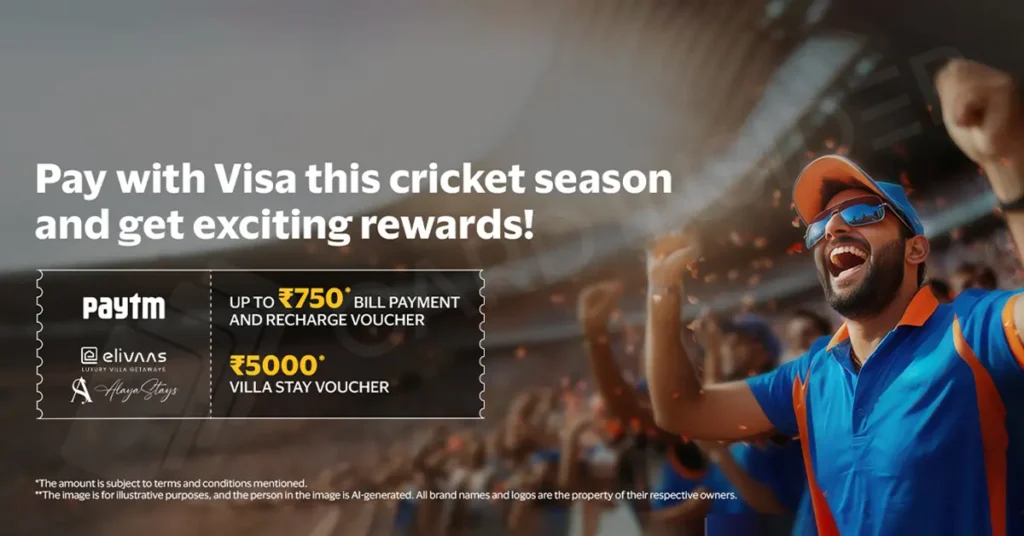 Visa Credit Cards Transact and Win Offers