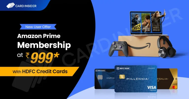 HDFC Credit Cards Amazon Prime Membership Offer