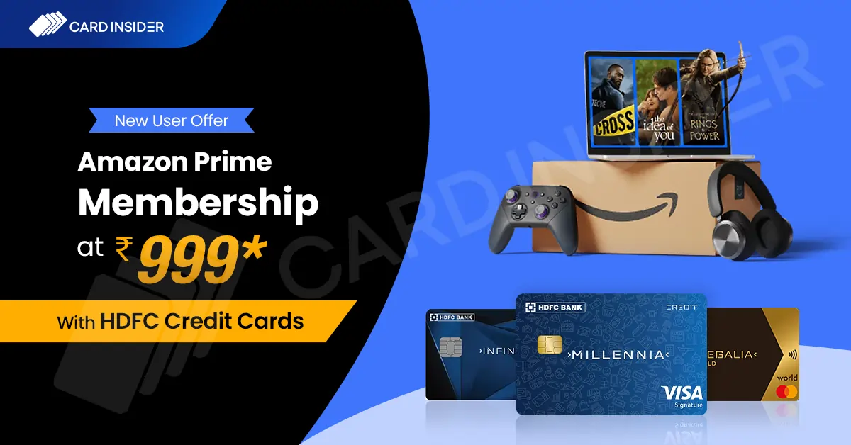 HDFC Credit Cards Amazon Prime Membership Offer