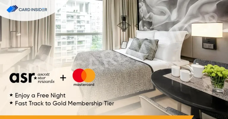 Mastercard Complimentary Night & Fast-Track to Gold Status at Ascott Star Rewards