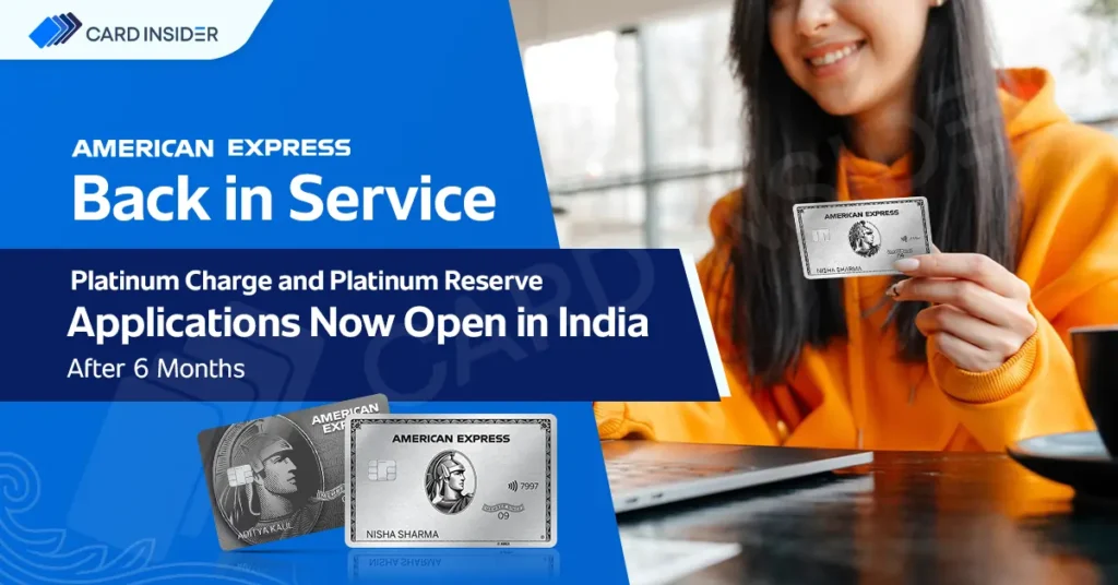 American Express Now Accepting New Applications for Platinum Charge and Platinum Reserve Credit Cards